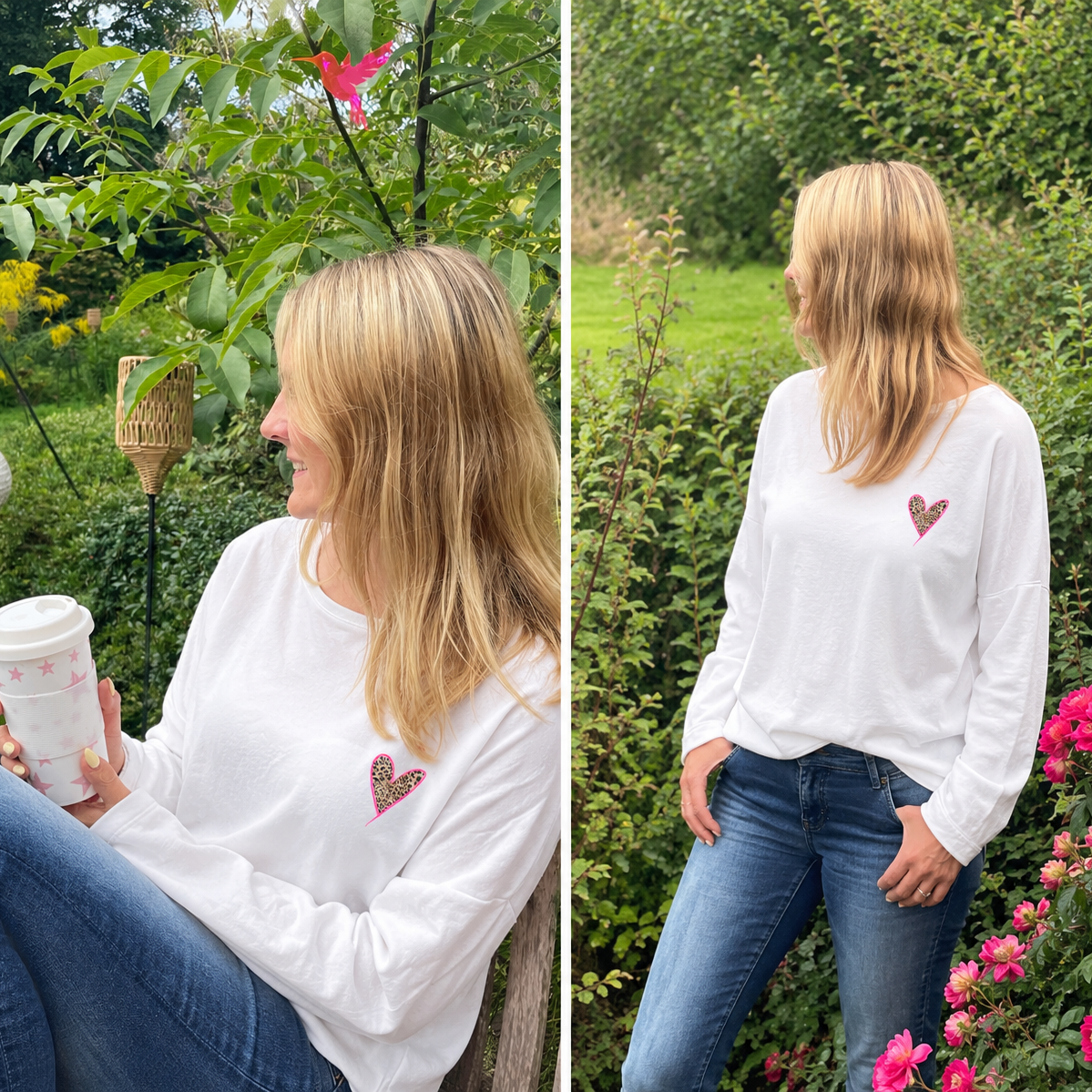 Pullover weiß