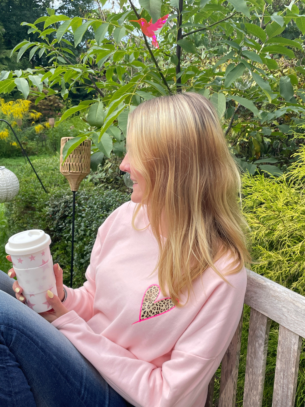 Pullover rosa