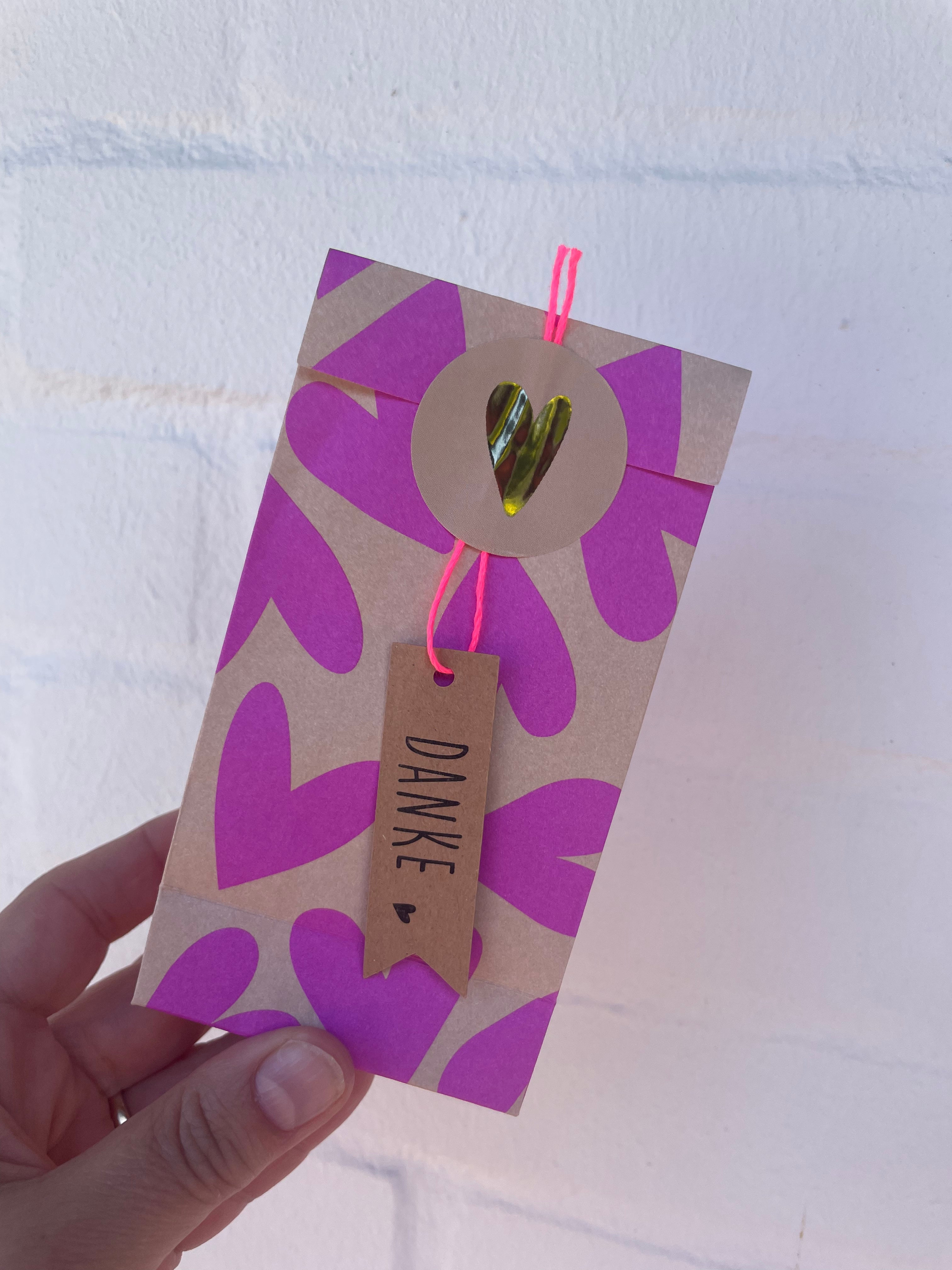 Sticker - Herz gold