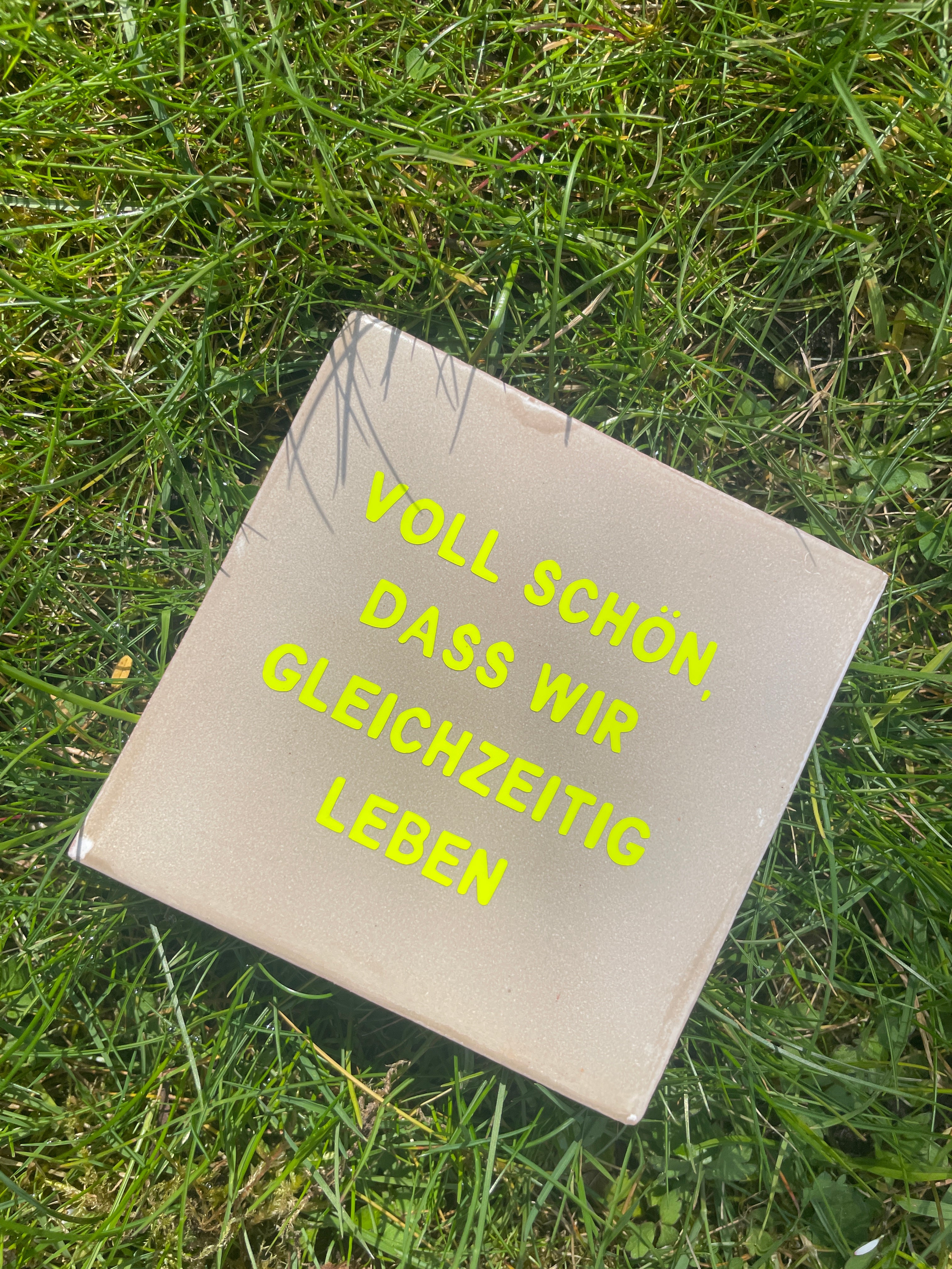 Kachel - Voll schön, dass ..