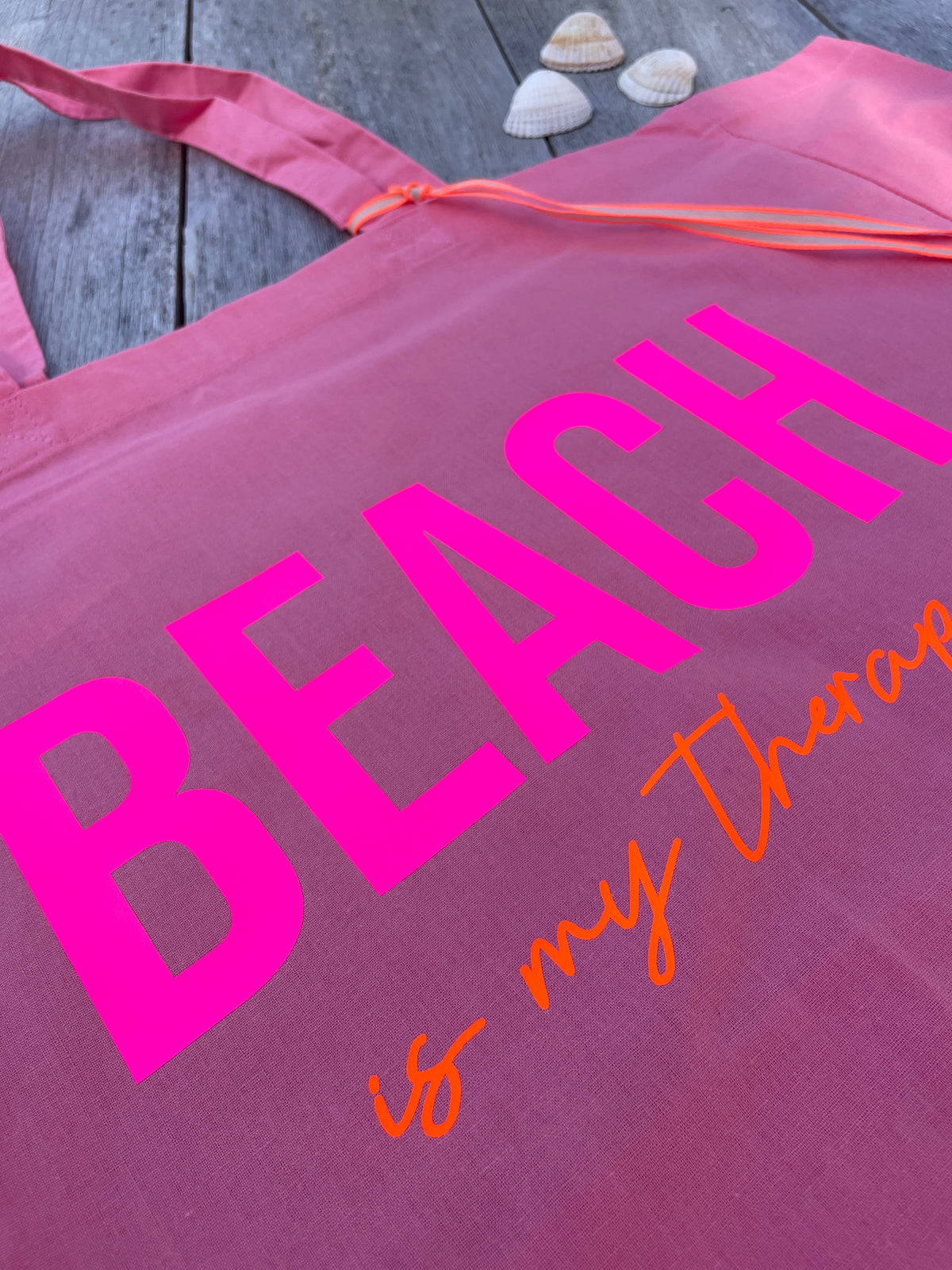 Cotton Beach & Yoga Bag grapefruit