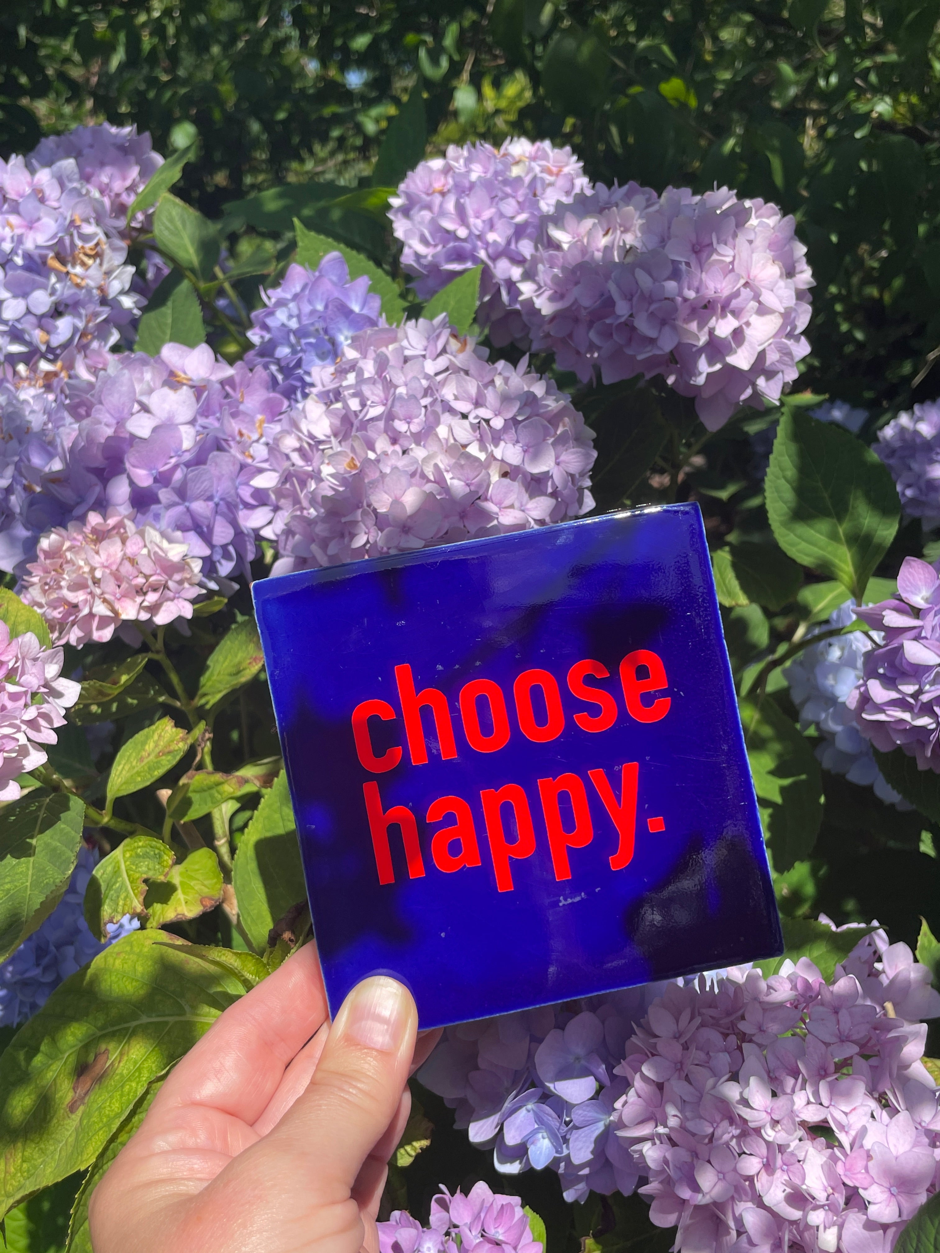 Kachel - choose happy