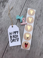Geschenkanhänger - Happy Birthday