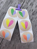 Sticker - Duo-Herzen