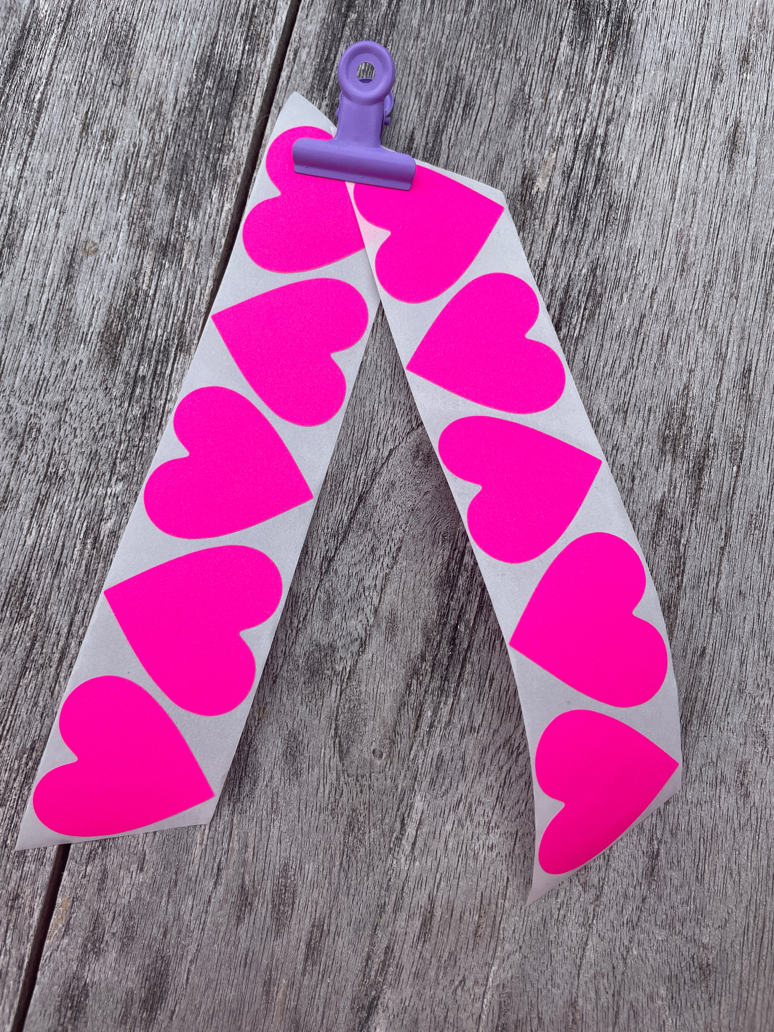 Sticker - Herz neonpink