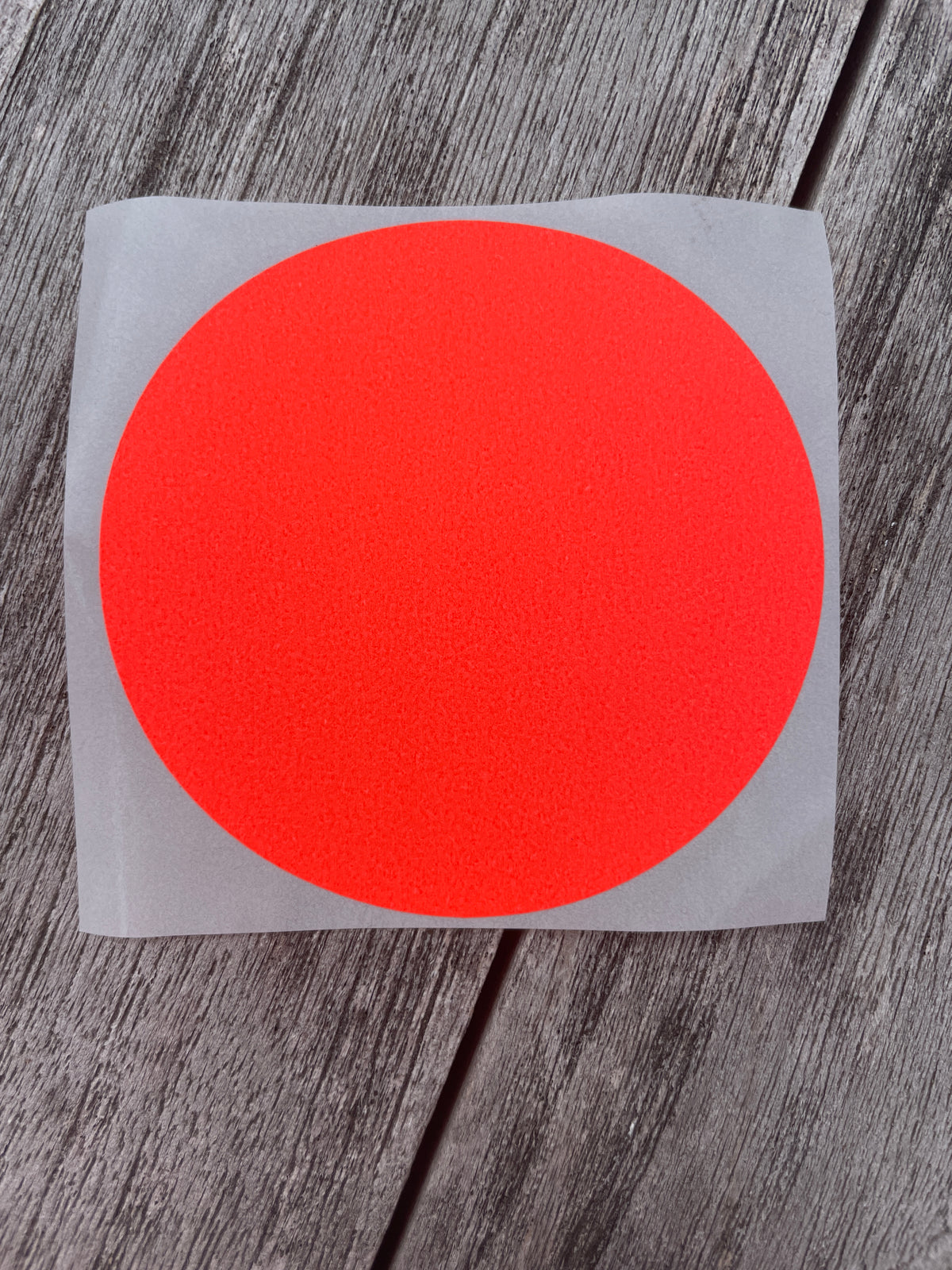 Sticker - Kreis neon XL