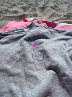 Pullover grau