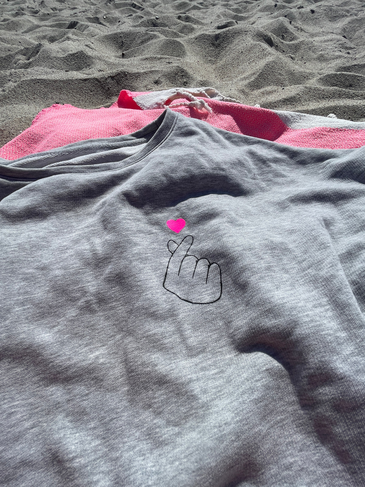 Pullover grau