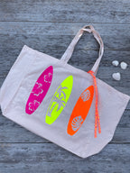Cotton Beach & Yoga Bag rosa