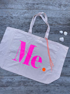 Cotton Beach & Yoga Bag rosa