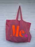 Cotton Beach & Yoga Bag grapefruit