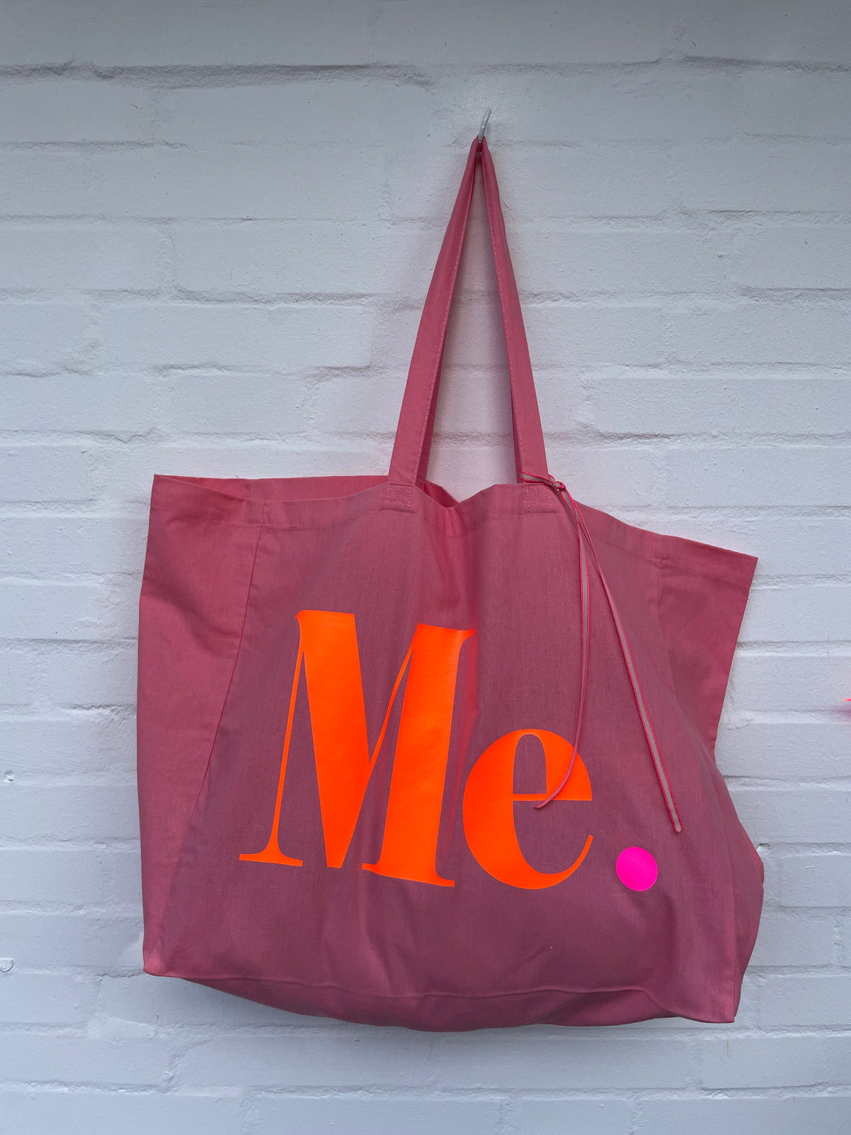 Cotton Beach & Yoga Bag grapefruit
