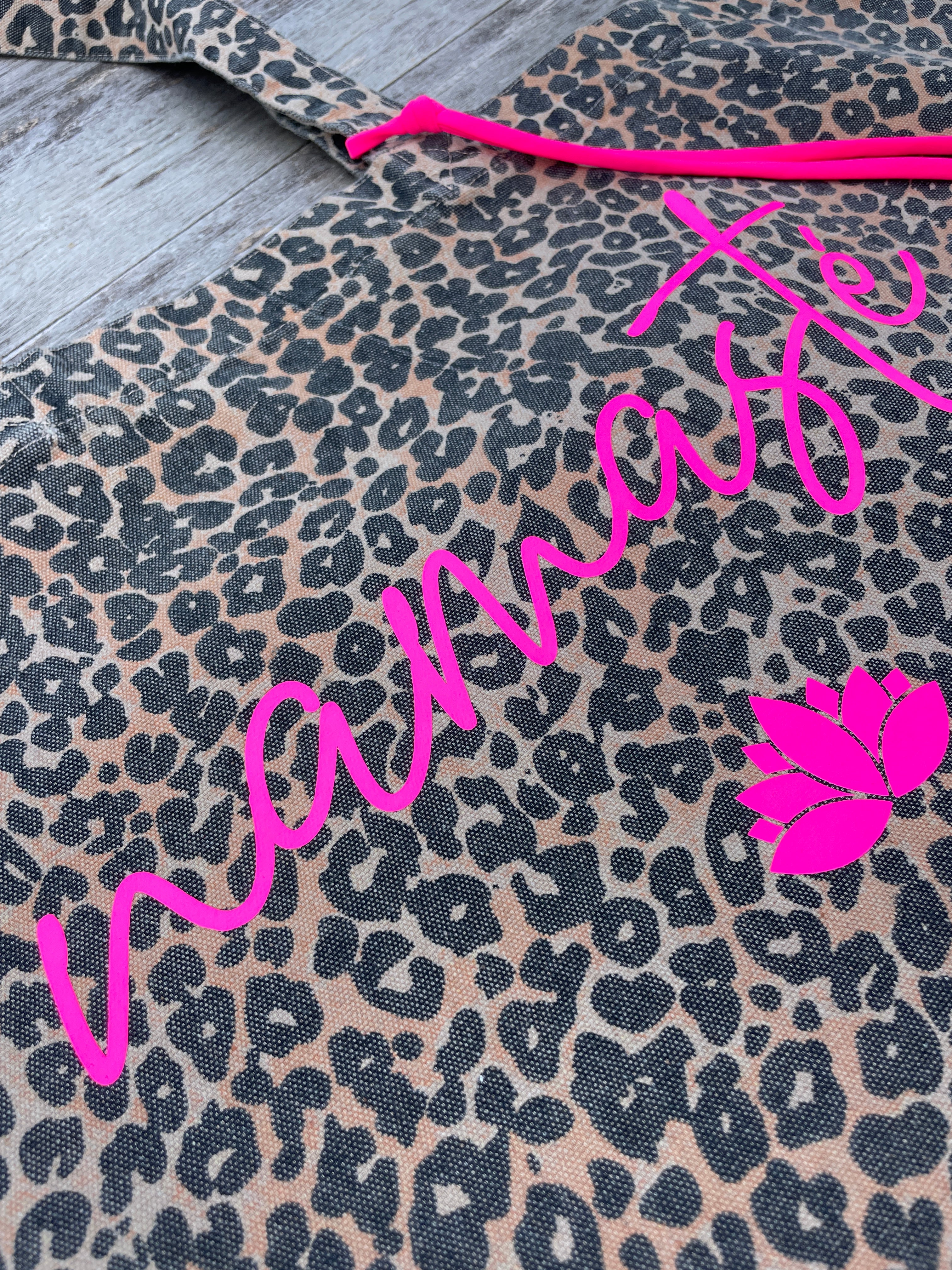 Oversize Tote Bag Leo-Print