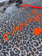 Oversize Tote Bag Leo-Print