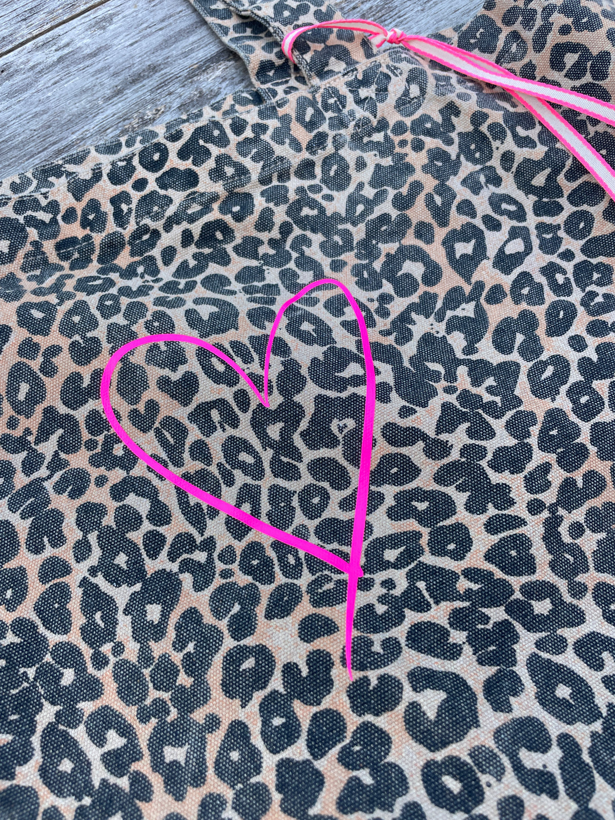 Oversize Tote Bag Leo-Print