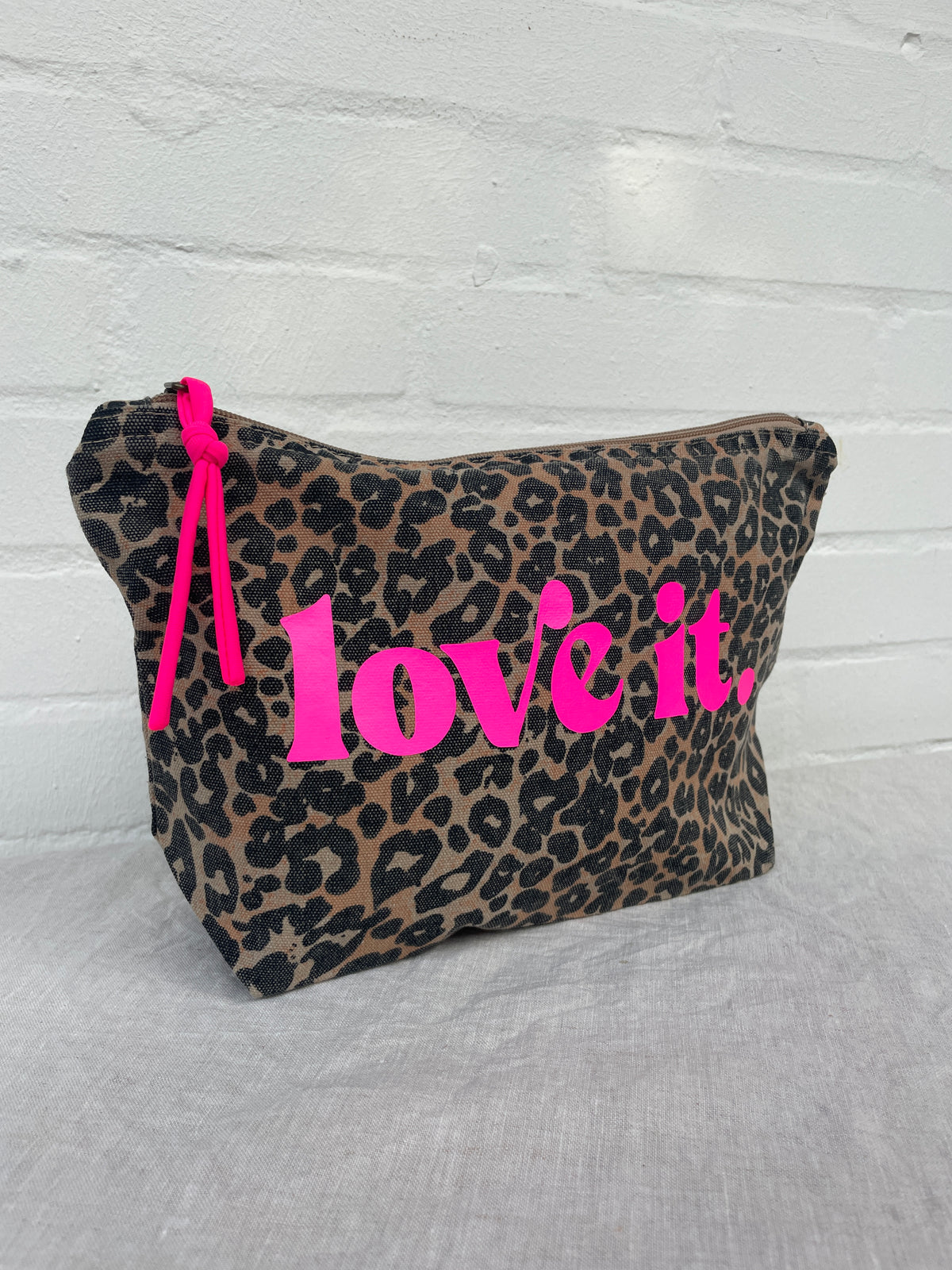 Kosmetiktasche Leo-Print