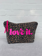 Kosmetiktasche Leo-Print