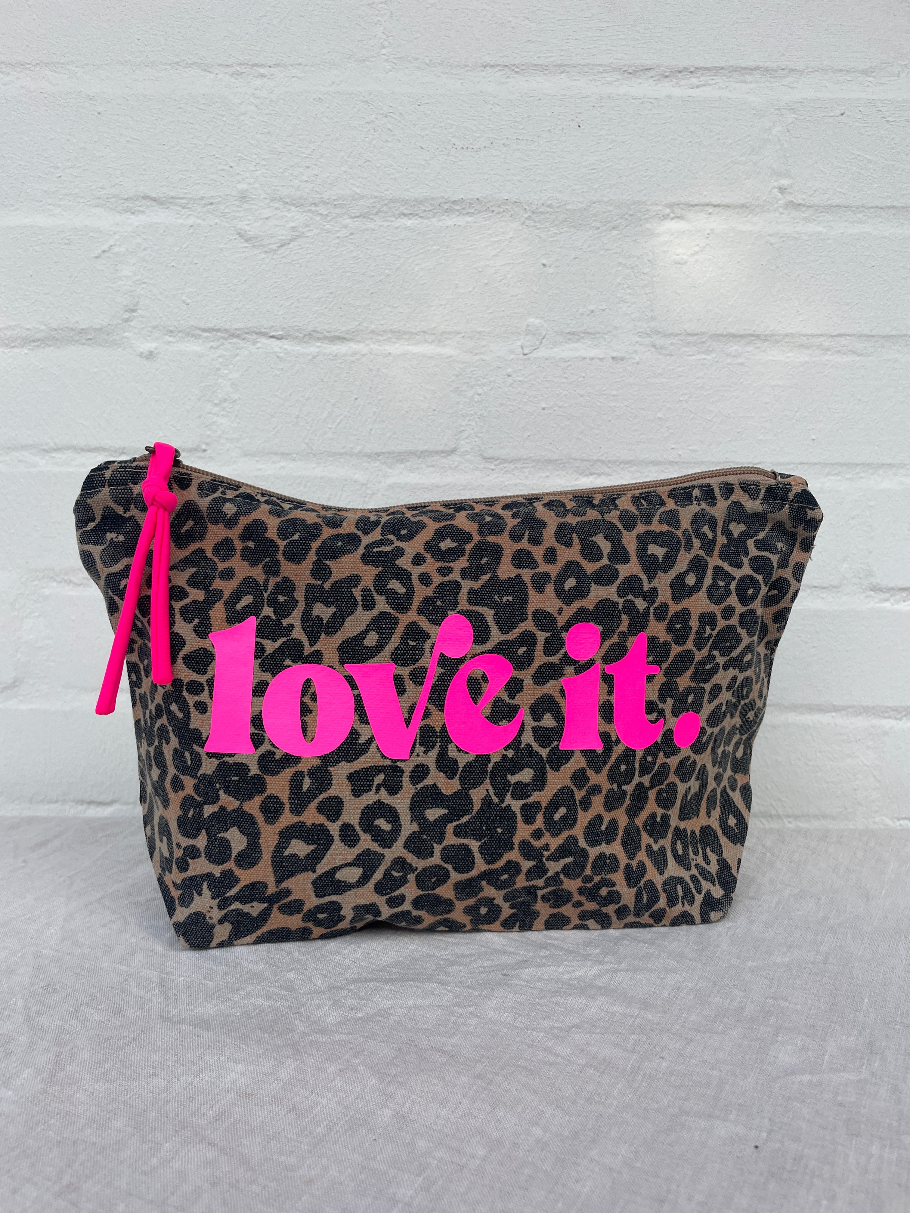 Kosmetiktasche Leo-Print