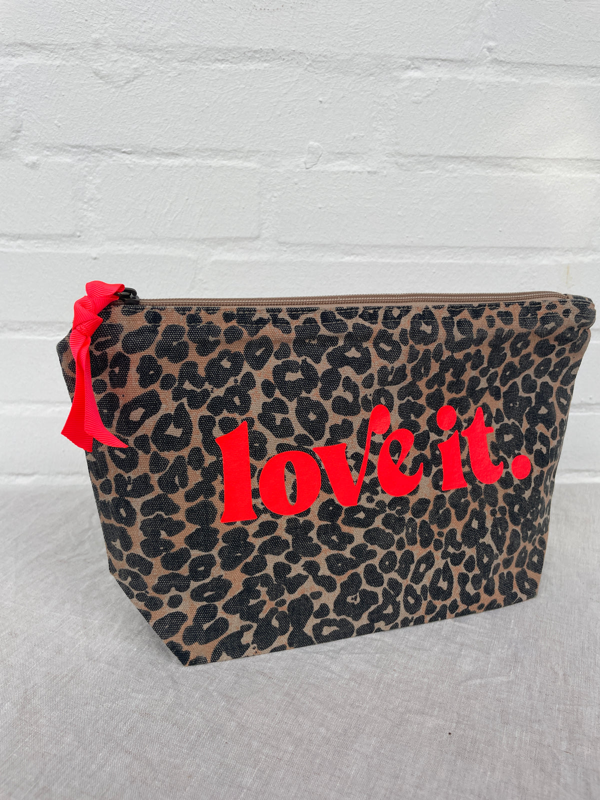 Kosmetiktasche Leo-Print