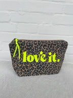 Kosmetiktasche Leo-Print