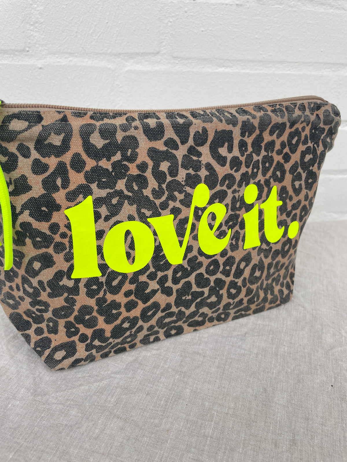 Kosmetiktasche Leo-Print