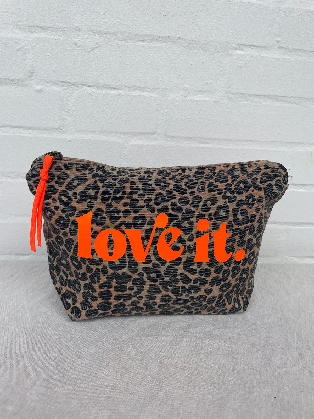 Kosmetiktasche Leo-Print