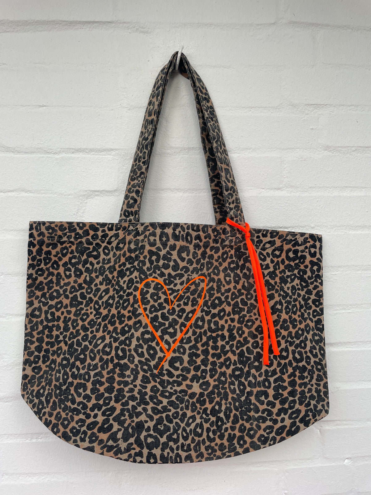 Canvas Shopper Leo-Print