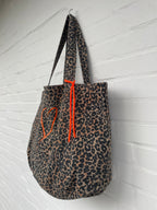 Canvas Shopper Leo-Print
