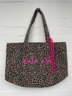 Canvas Shopper Leo-Print