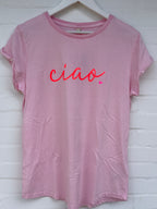 T-Shirt rosa - ciao