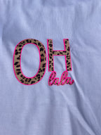 T-Shirt weiß - Oh lala