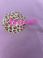 T-Shirt altrosa - be happy