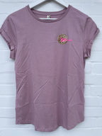 T-Shirt altrosa - be happy