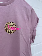 T-Shirt altrosa - be happy