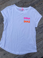 T-Shirt weiß - girls just wanna have sun