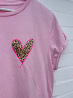 T-Shirt rosa - Leo Love