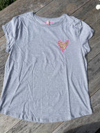 T-Shirt grau - Leo Love