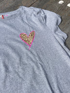 T-Shirt grau - Leo Love