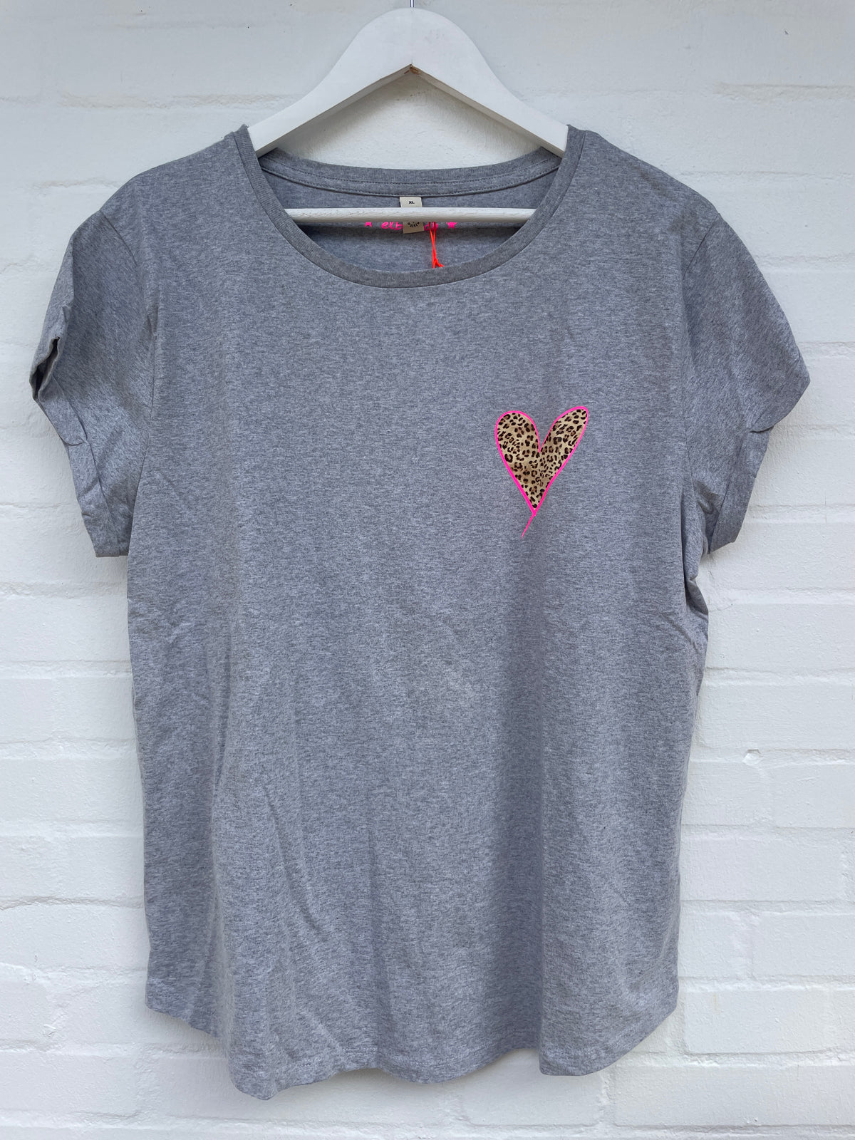 T-Shirt grau - Leo Love