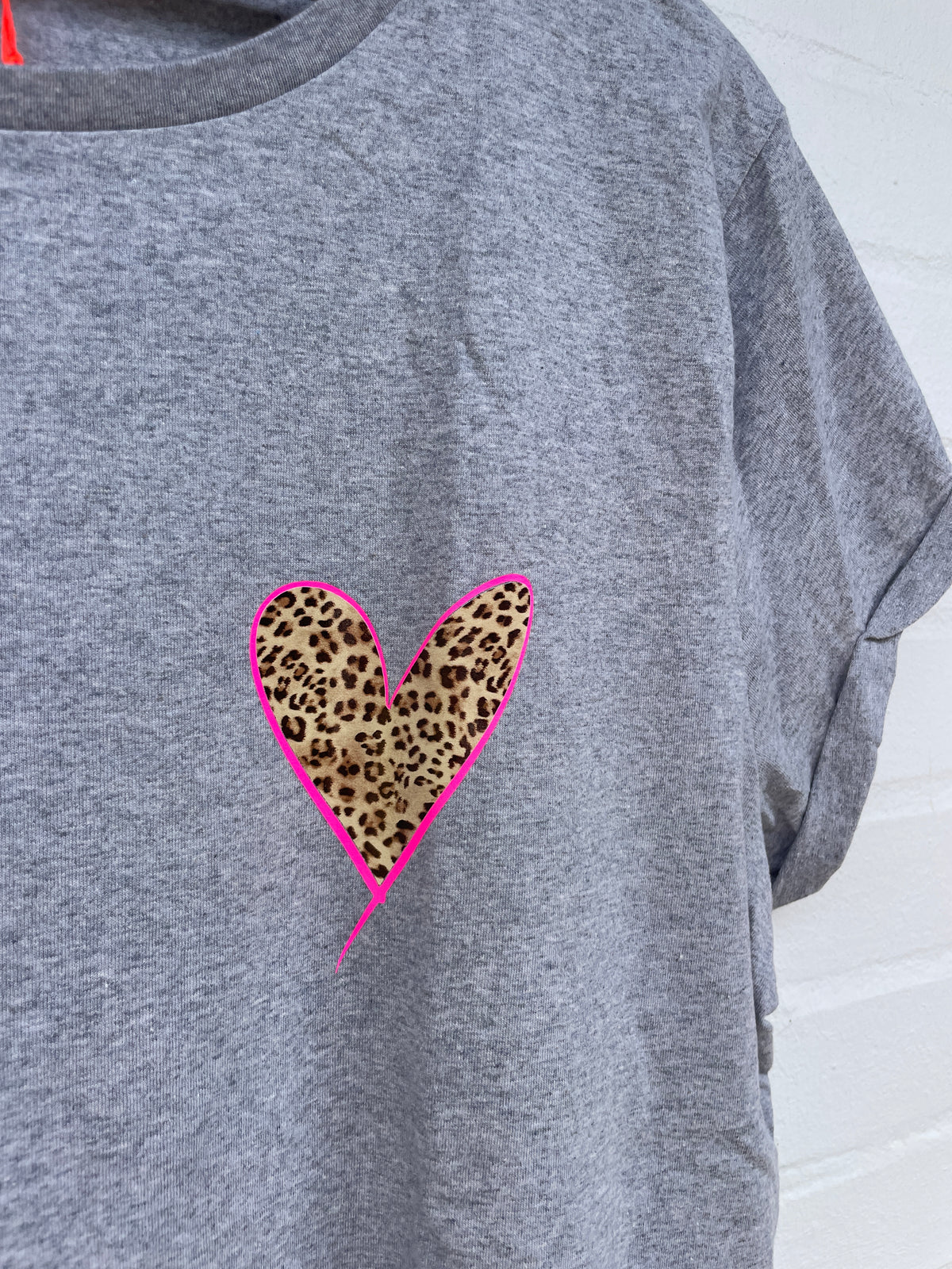 T-Shirt grau - Leo Love