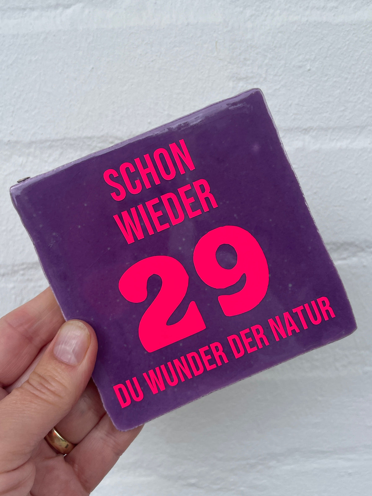 Kachel - wieder 29 (lila)